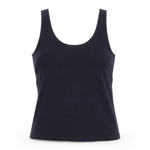 & Other Stories Womens Blue Cotton Basic T-Shirt Size XS Scoop Neck