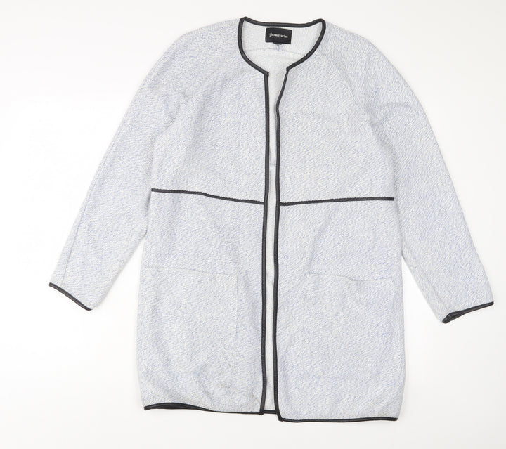Stradivarius Womens Blue Jacket Size M - Open