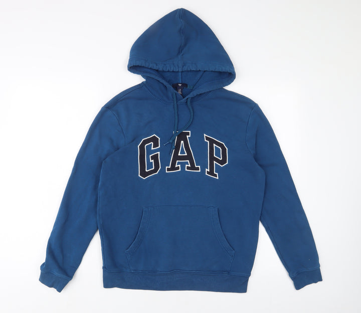 Gap Mens Blue Cotton Pullover Hoodie Size XS