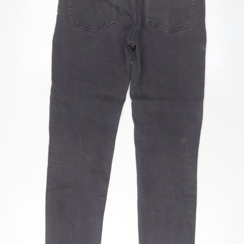 Denim & Co. Mens Grey Cotton Skinny Jeans Size 28 in L30 in Regular Zip