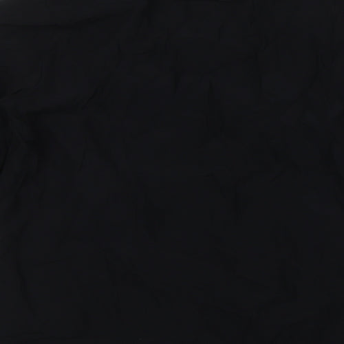 Zara Womens Black Viscose Basic Blouse Size M V-Neck