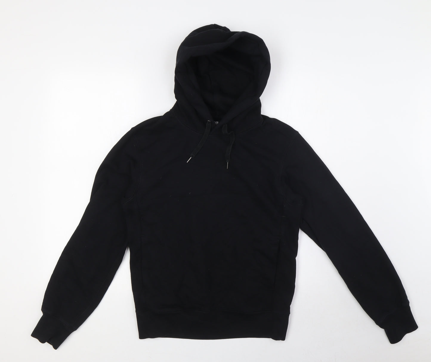 Uniqlo Womens Black Cotton Pullover Hoodie Size XS - Size XXS