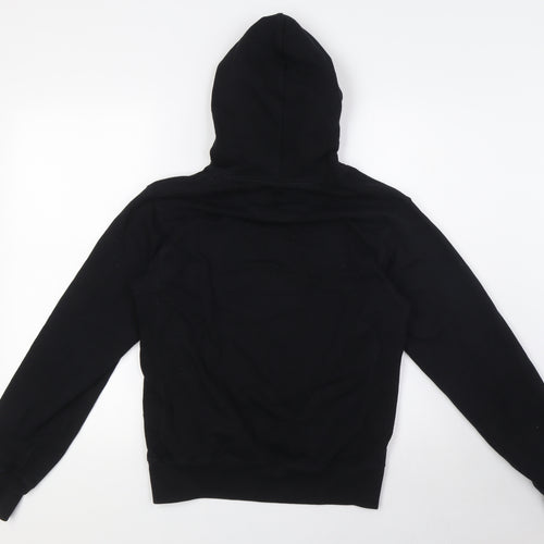 Uniqlo Womens Black Cotton Pullover Hoodie Size XS - Size XXS