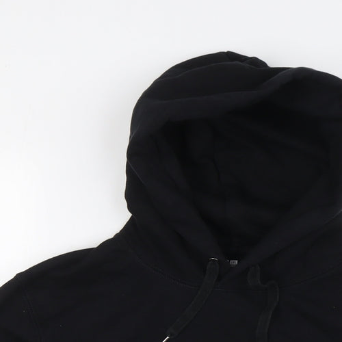 Uniqlo Womens Black Cotton Pullover Hoodie Size XS - Size XXS