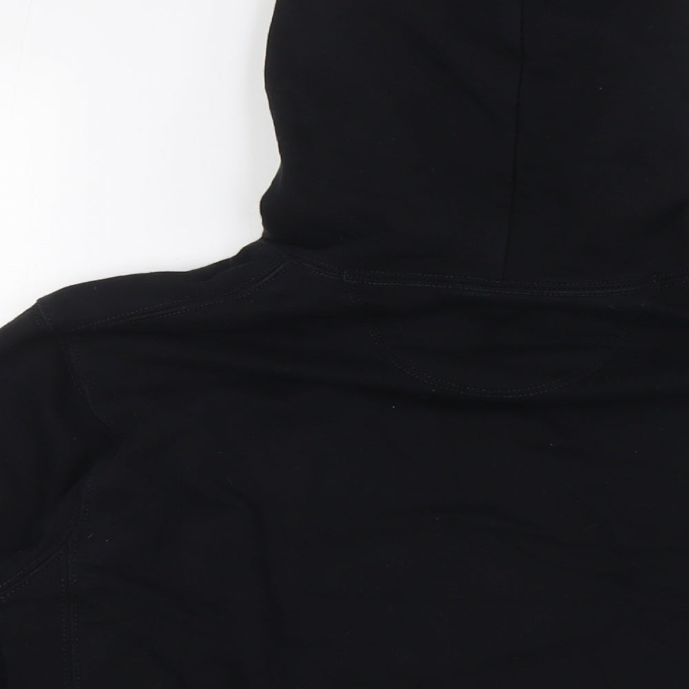 Uniqlo Womens Black Cotton Pullover Hoodie Size XS - Size XXS