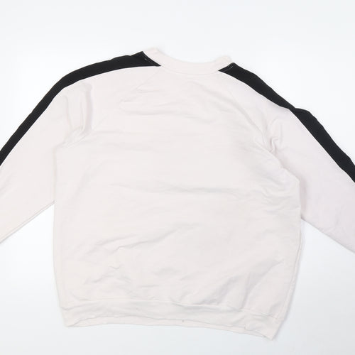 Wawa Womens Pink Cotton Pullover Sweatshirt Size 16 - V Neck
