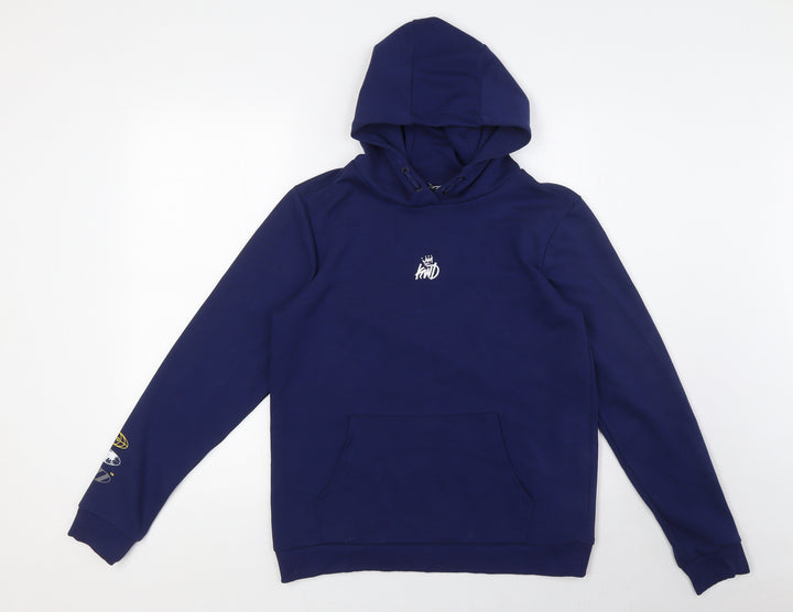 Kings Will Dream Boys Blue Polyester Pullover Hoodie Size XL