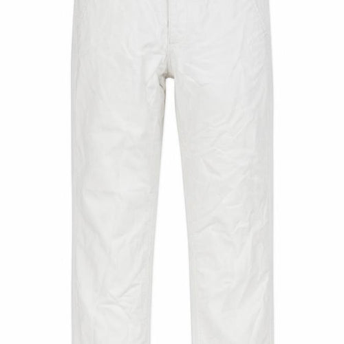 Ambercrombie & Finch Womens Ivory Cotton Straight Jeans Size 32 in L28 in Regular Zip