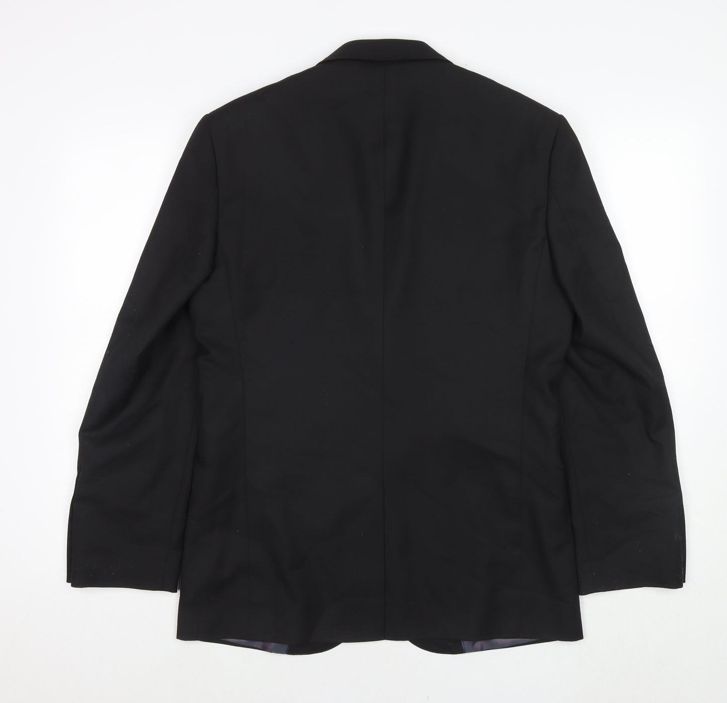Taylor & Wright Mens Black Polyester Jacket Suit Jacket Size 38 Regular