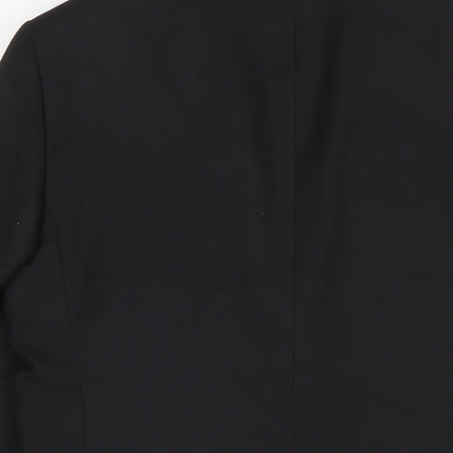Taylor & Wright Mens Black Polyester Jacket Suit Jacket Size 38 Regular