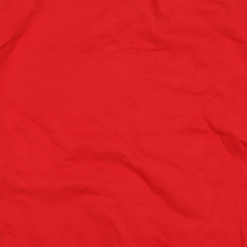 Last Christmas Womens Red Cotton Pullover Sweatshirt Size L Pullover - Last Christmas as a miss again