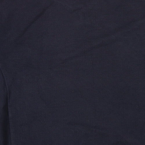 Zara Mens Blue Cotton Pullover Sweatshirt Size M