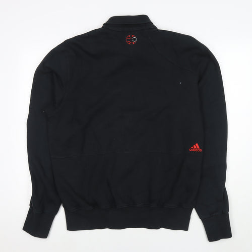 adidas Mens Black Jacket Size XL Zip - ACM 1899
