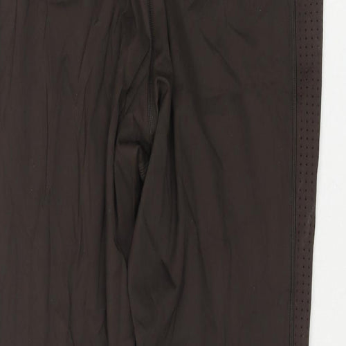 GOODMOVE Womens Brown Polyester Pedal Pusher Leggings Size 20 L25 in Regular Pullover