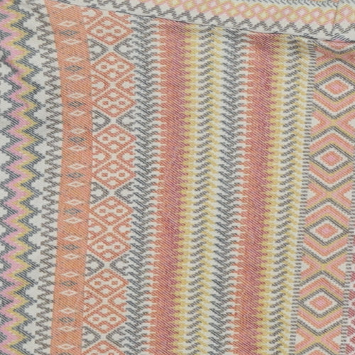 River Island Womens Multicoloured Geometric Cotton Swing Skirt Size 6