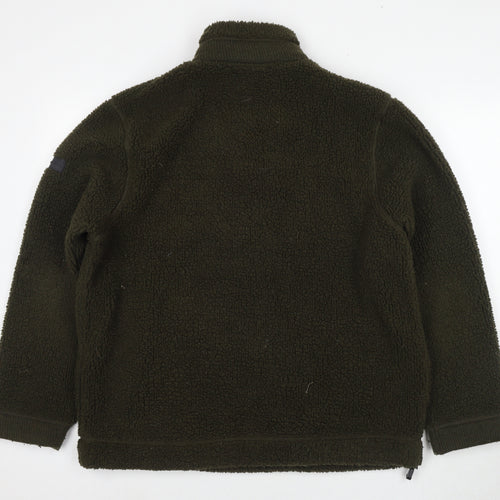 Atlantic Terrain Mens Green Polyester Pullover Sweatshirt Size M