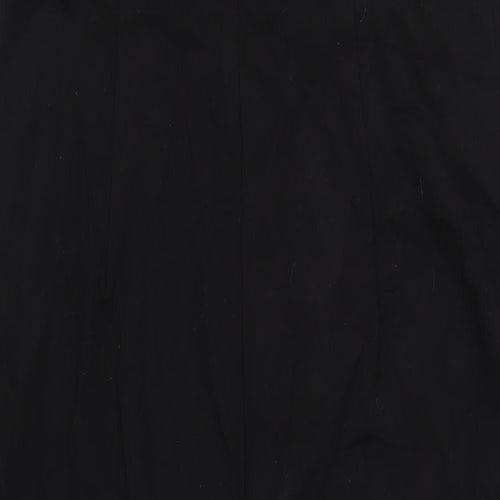 Mint Velvet Womens Black Viscose Jumpsuit One-Piece Size 14 L29 in Zip
