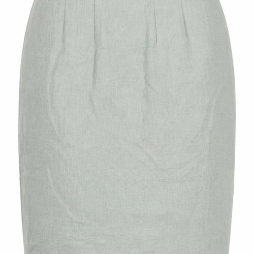 Atrium Womens Green Viscose Straight & Pencil Skirt Size 12 Zip