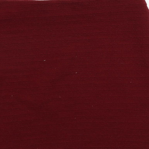 New Look Womens Red Polyester Mini Skirt Size 12 - Elastic Waist
