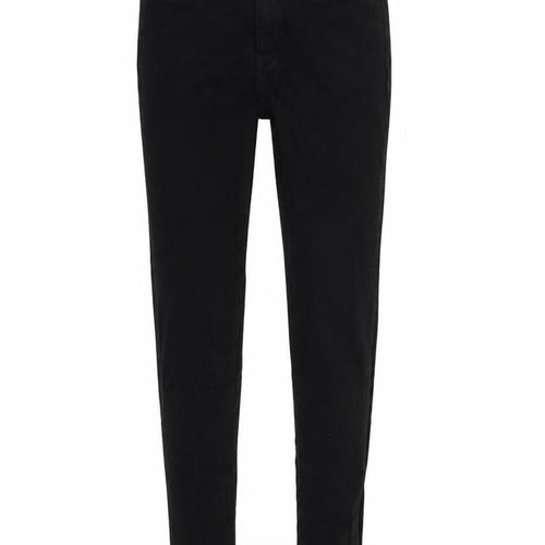 Topshop Womens Black Cotton Skinny Jeans Size 25 in L32 in Regular Zip