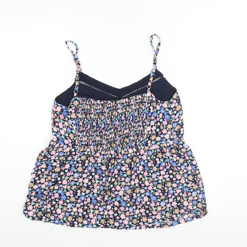 Marks and Spencer Womens Multicoloured Floral Polyester Camisole Blouse Size 8 Sweetheart