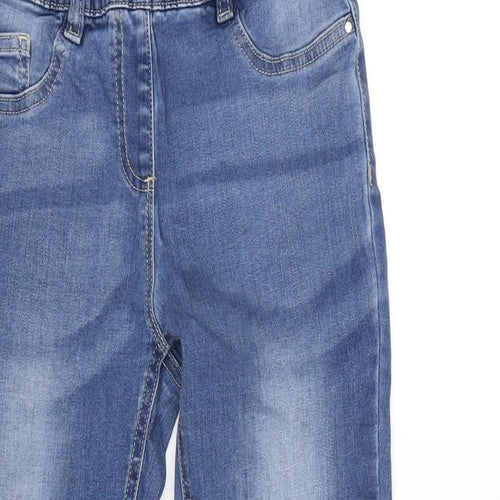 NEXT Girls Blue Cotton Jegging Jeans Size 11 Years L25 in Regular