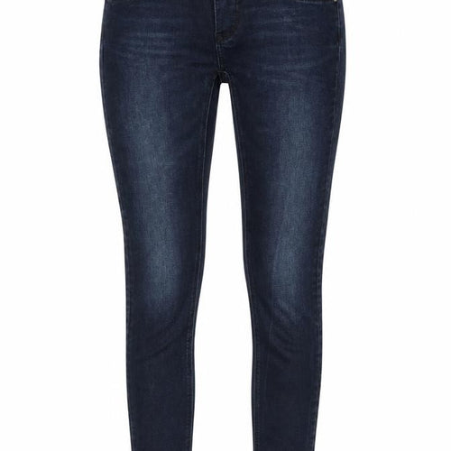 Supermom Womens Blue Cotton Blend Straight Jeans Size 28 in L32 in Regular Button