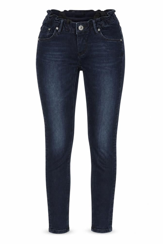 Supermom Womens Blue Cotton Blend Straight Jeans Size 28 in L32 in Regular Button
