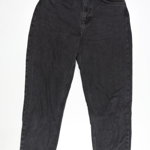 Reclaimed Vintage Womens Grey Cotton Blend Straight Jeans Size 26 in L27 in Regular Zip
