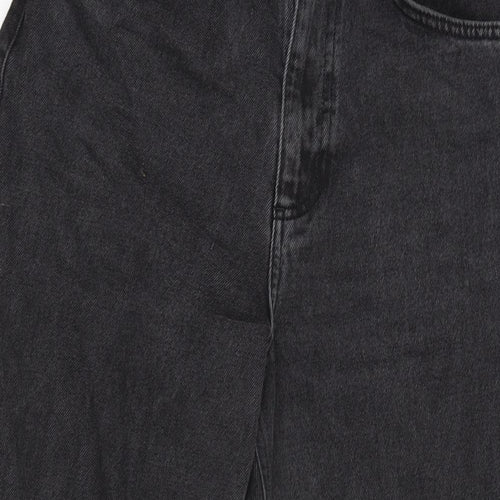 Reclaimed Vintage Womens Grey Cotton Blend Straight Jeans Size 26 in L27 in Regular Zip
