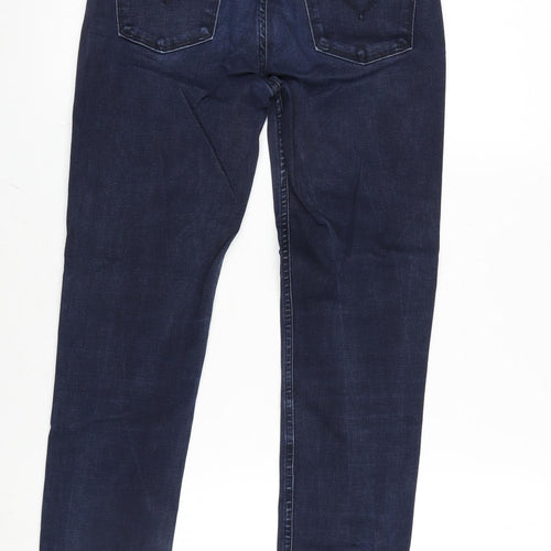 Levi's Womens Black Cotton Blend Skinny Jeans Size 26 in L32 in Regular Zip - 710 Levi's