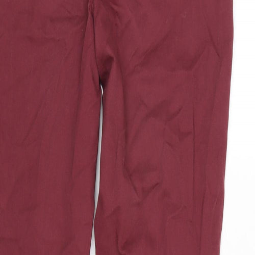 Fat Face Womens Purple Cotton Blend Straight Jeans Size 28 in L28 in Regular Zip