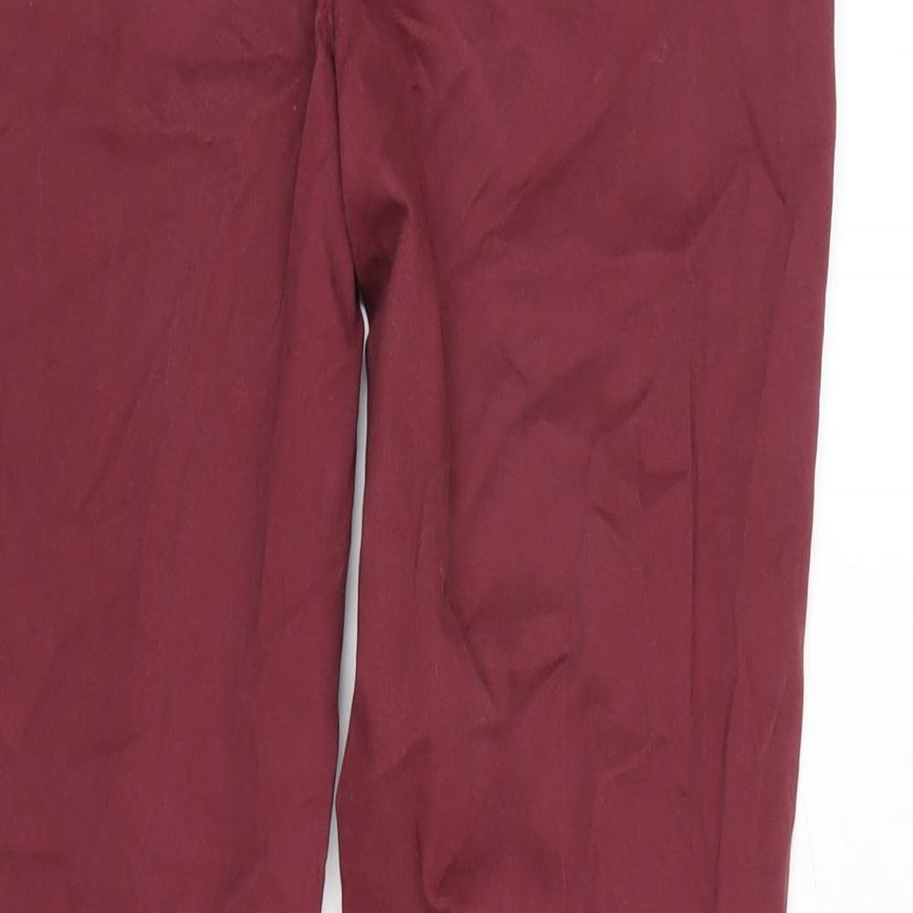 Fat Face Womens Purple Cotton Blend Straight Jeans Size 28 in L28 in Regular Zip