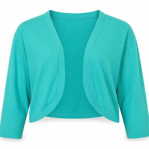 Lands' End Womens Blue V-Neck Cotton Cape Jumper Size L