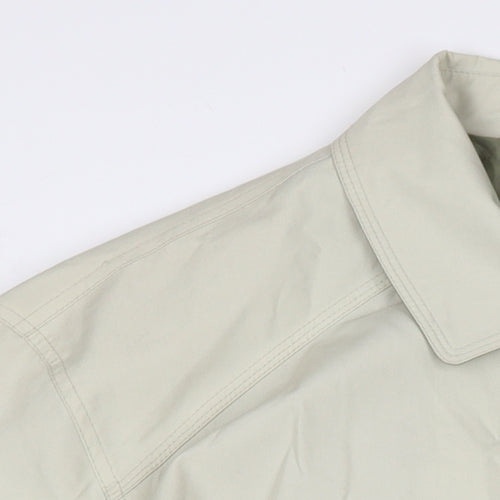 Dannimac Mens Beige Bomber Jacket Jacket Size M Zip