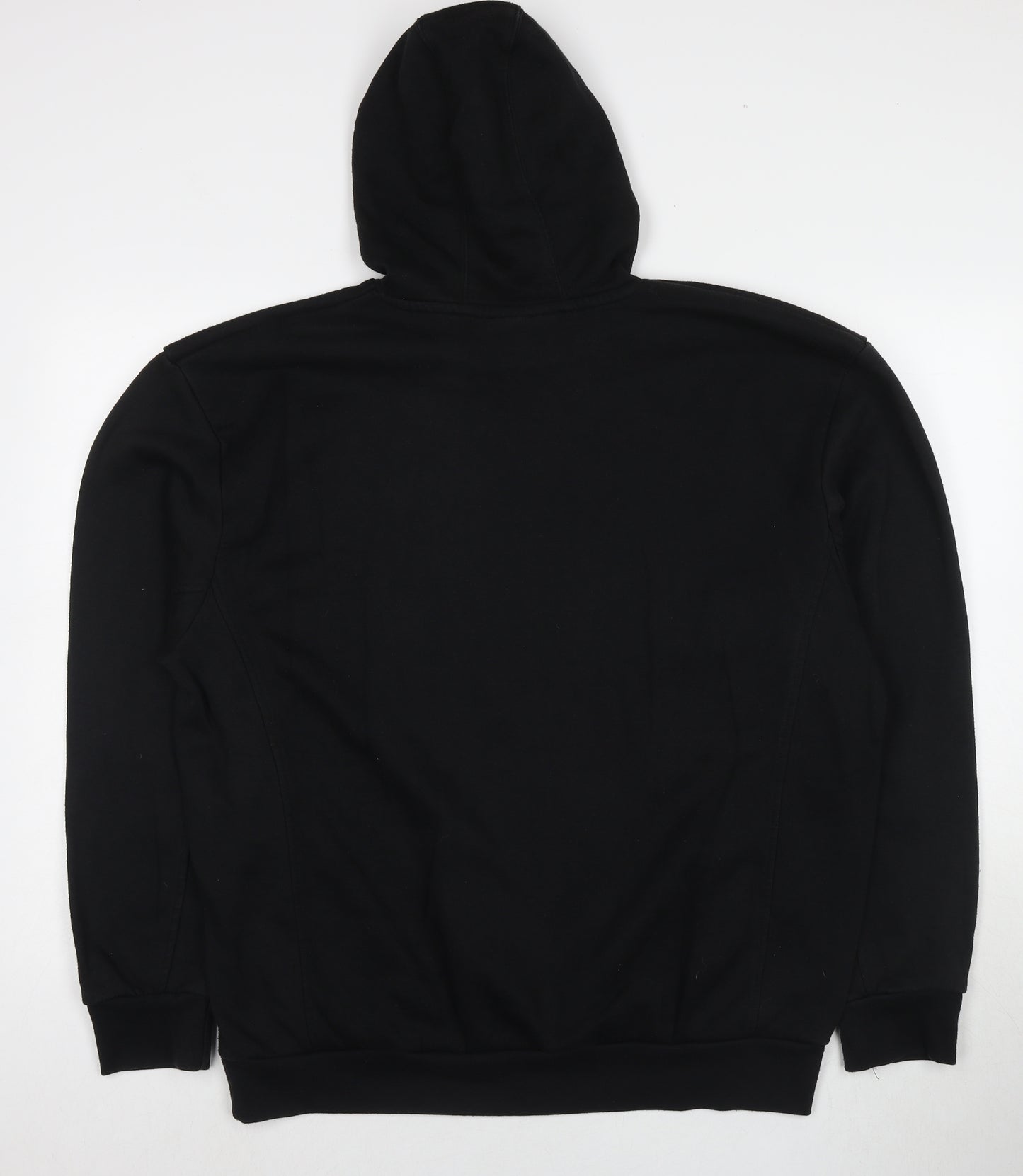 Slazenger Mens Black Polyester Pullover Hoodie Size XL