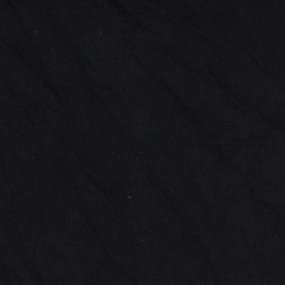 Biaggini Mens Black Round Neck Cotton Pullover Jumper Size M Sleeveless