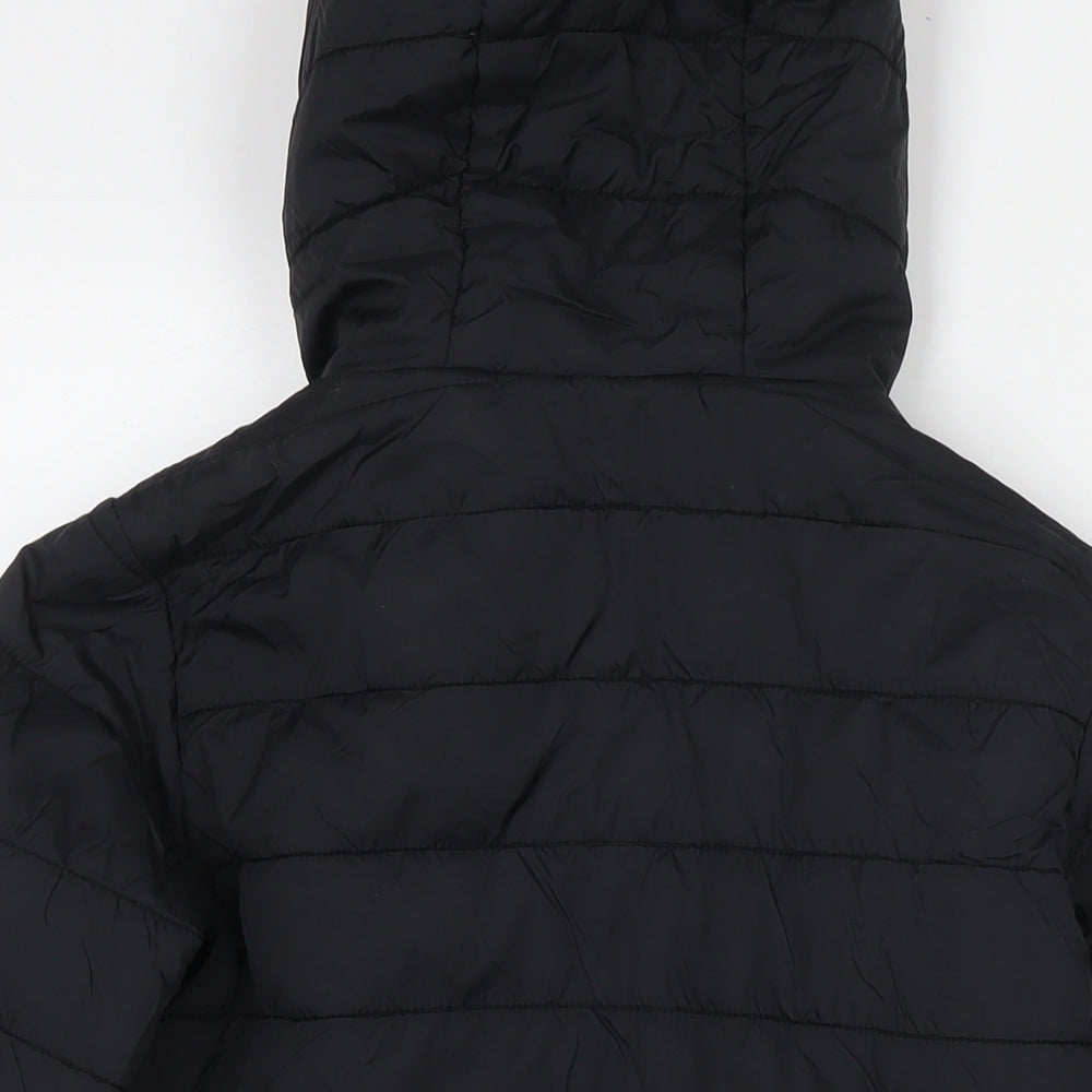 Freedom Trail Boys Black Jacket Size 11-12 Years Zip