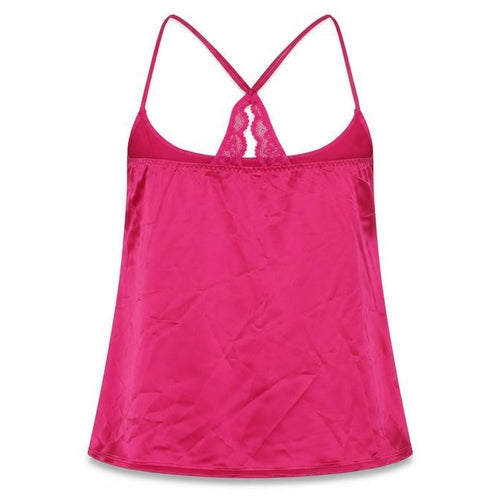Marks and Spencer Womens Pink Polyester Camisole Tank Size M Round Neck