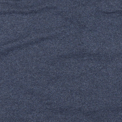 NEXT Mens Blue Cotton Pullover Sweatshirt Size 2XL - Button Up Neck