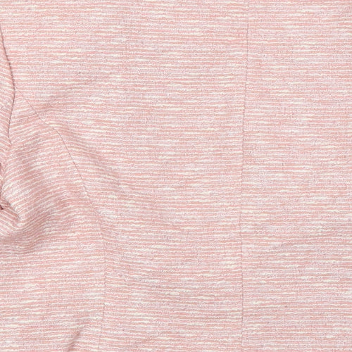 Minuet Petite Womens Pink Jacket Size 12