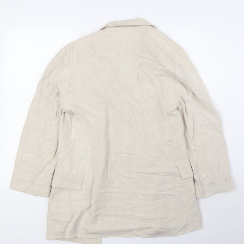 Stradivarius Womens Beige Jacket Size S - No Closure