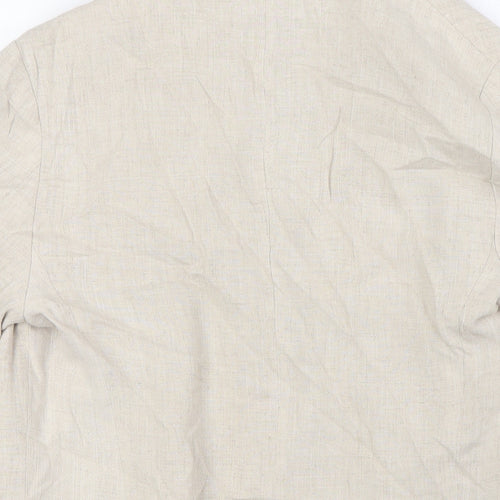 Stradivarius Womens Beige Jacket Size S - No Closure