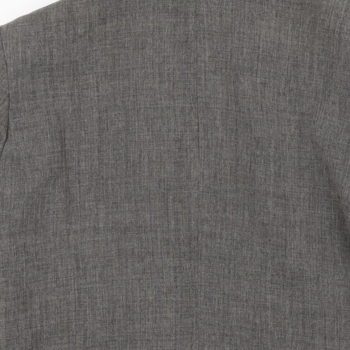 Zara Womens Grey Jacket Size 10 Zip