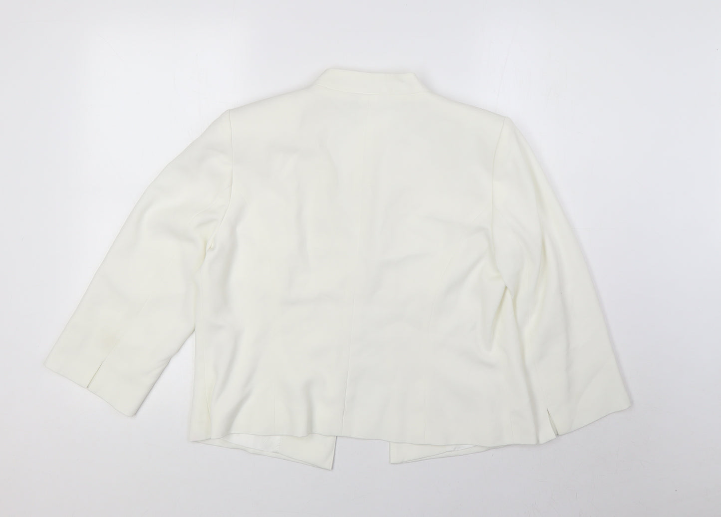 Roman Womens Ivory Jacket Size 14 - Bolero