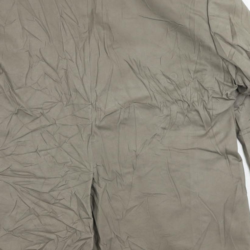 Greenwoods Mens Beige Cotton Jacket Suit Jacket Size 46 Regular