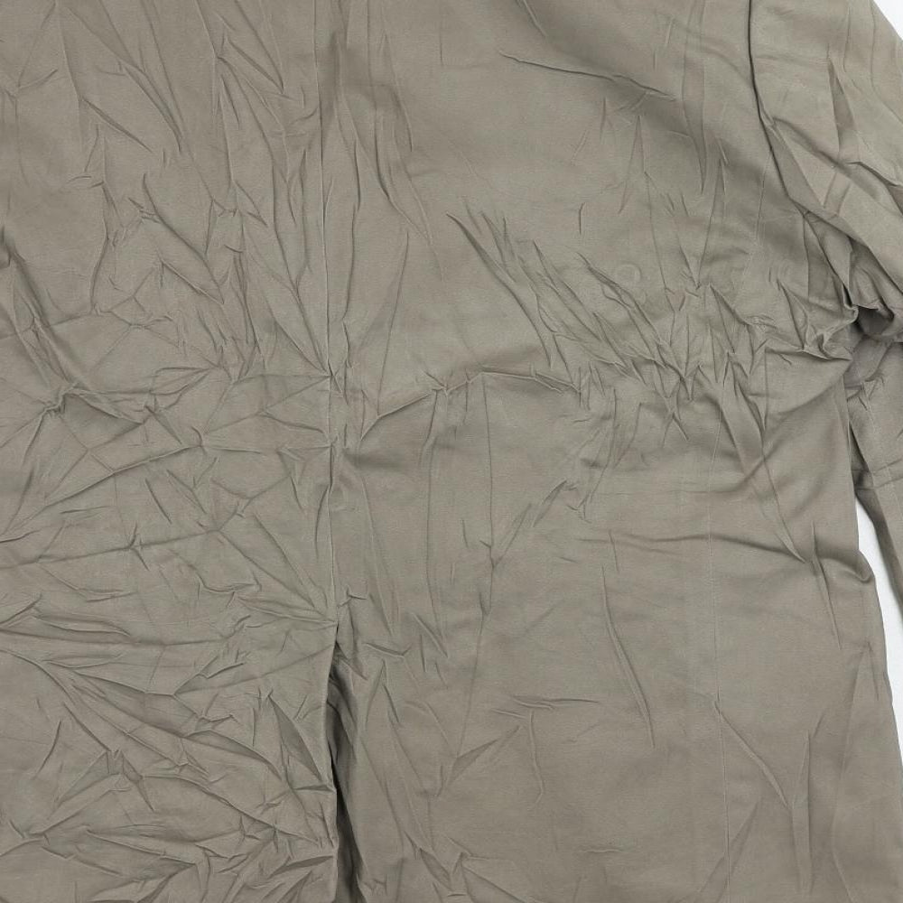 Greenwoods Mens Beige Cotton Jacket Suit Jacket Size 46 Regular
