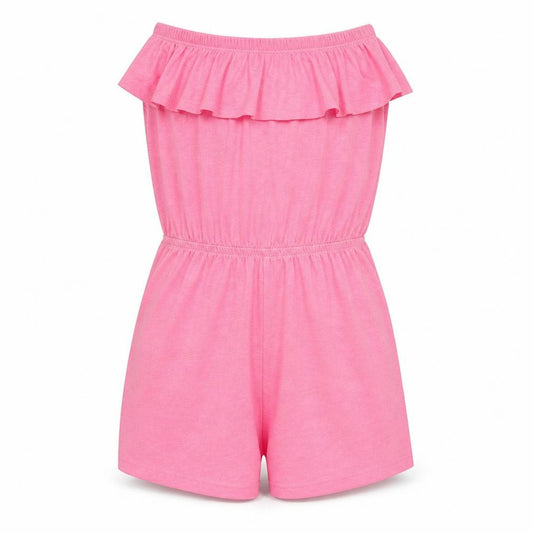 Free spirit Girls Pink Polyester Playsuit One-Piece Size 11-12 Years L3 in Pullover