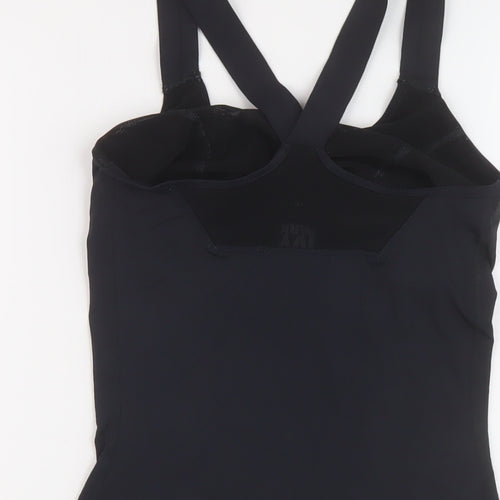 IVY PARK Womens Black Polyester Basic Tank Size 2XS Round Neck Pullover