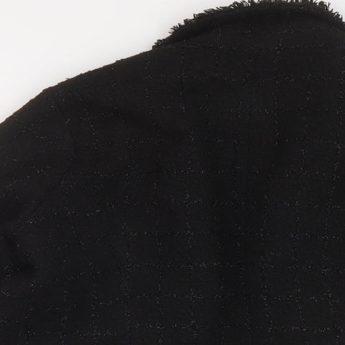 River Island Womens Black Jacket Size 10